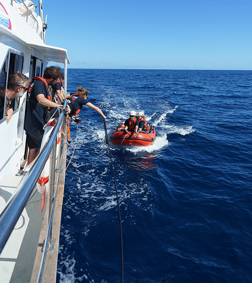 Rhib Lauch von der Marwa aus